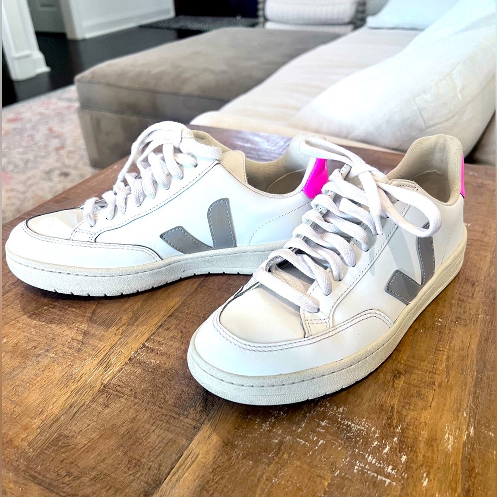 Vera V-12 Sneakers. Priced to sell. In good condition. Signs of wear on the sole